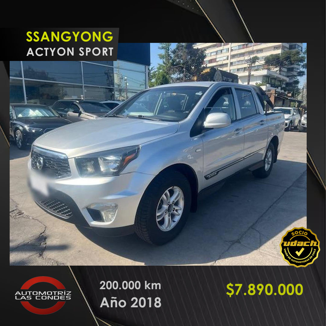SSANGYONG ACTYON 2018 ▶︎$7.890.000