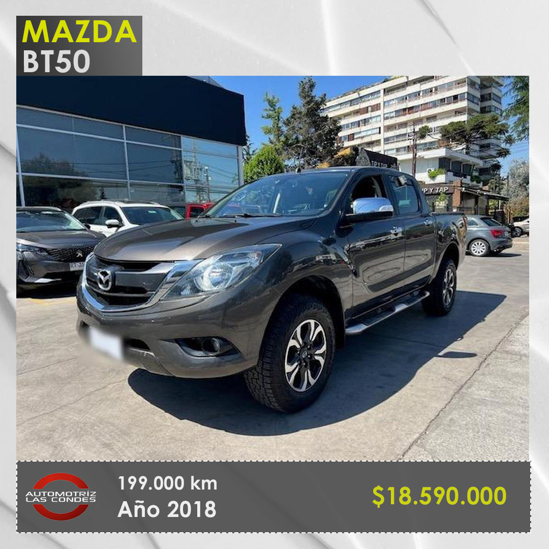 MAZDA BT-50 2018 ▶︎$18.590.000