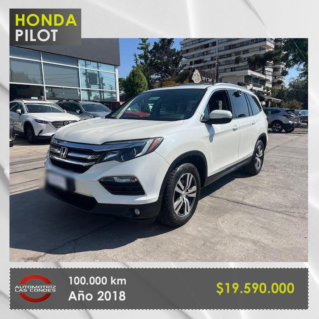 HONDA PILOT 2018 ▶︎$19.590.000