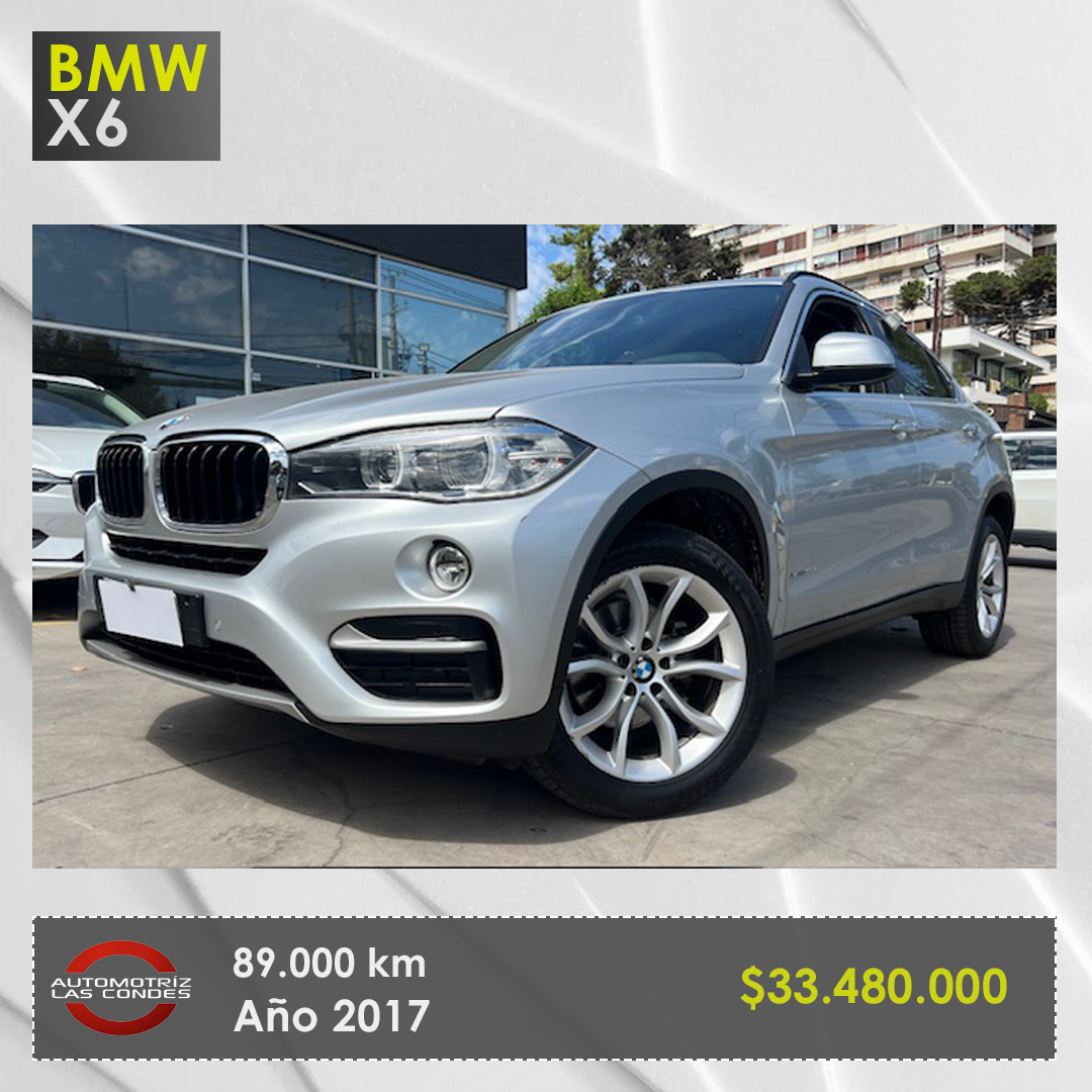 BMW X6 2017 ▶︎$33.480.000