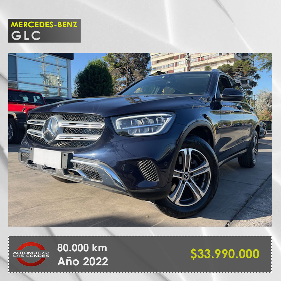 MERCEDES-BENZ GLC 2022 ▶︎$33.990.000